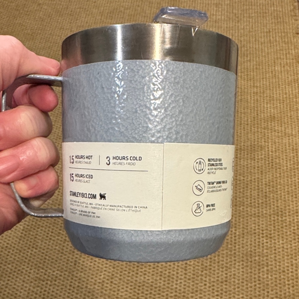 Stanley Blue Camp Mug - Picture 4 of 4
